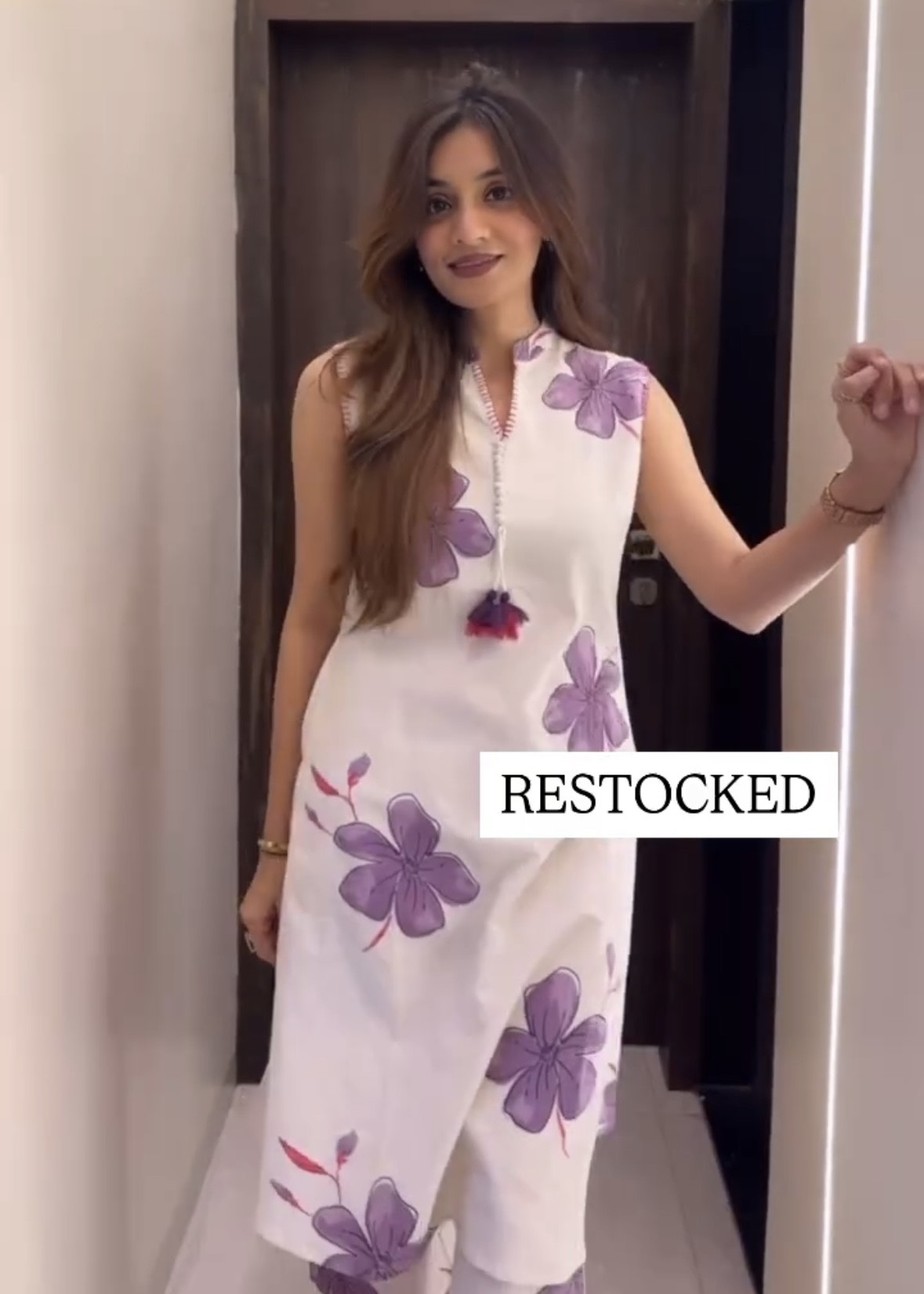 Collection rj23 Pretty floral pant set