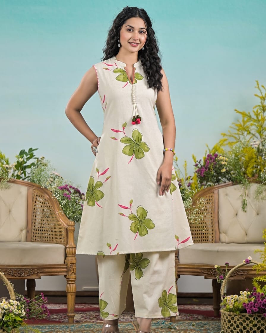 Collection rj23 Pretty floral pant set