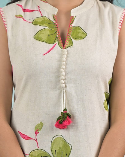 Collection rj23 Pretty floral pant set