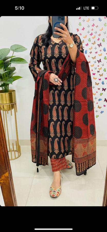 Premium Rich Azrak Cotton Suits